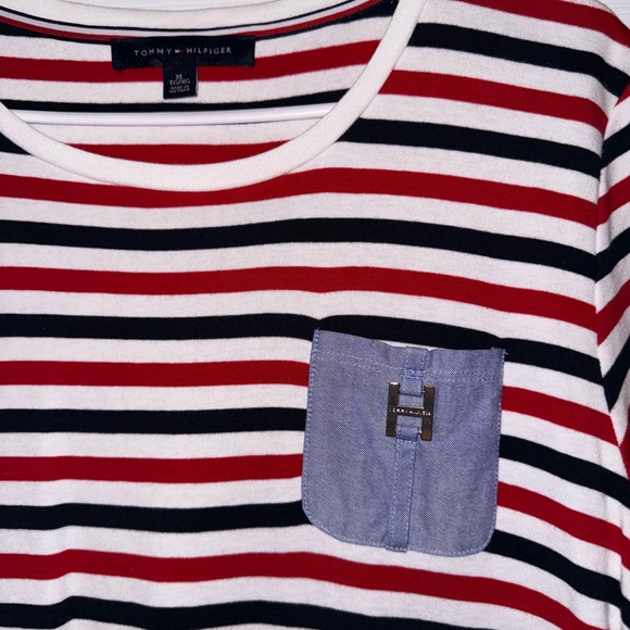 Tommy Hilfiger Dress, Striped with detail! - Picture 2 of 4